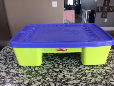 play doh creativity storage table